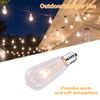 CXLHO 25Pack E17 Bulbs ST40 Replacement Incandescent Light Bulbs, 7