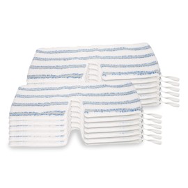 LTWHOME Design Replacement Dual-Sided Microfiber Scrub Mop Pads Fit for ProMist MAX Spray Mop (Pack of 12)