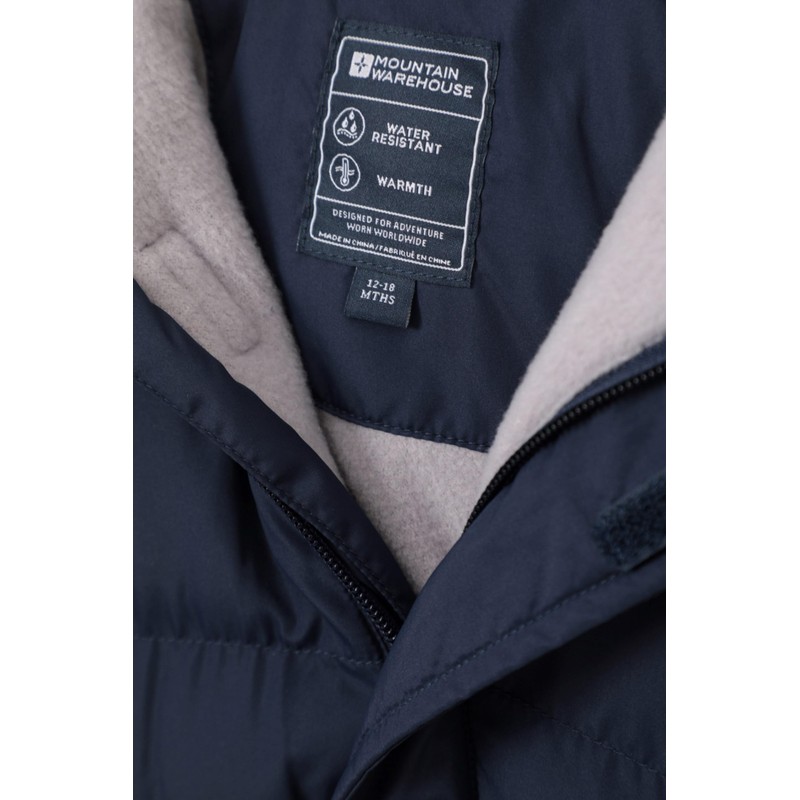 Mountain Warehouse Frosty Kids Junior Padded Snowsuit - Puffer Jacket