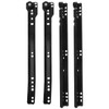 Gadpiparty Drawer Slide Rails for Furniture 2 Sectioned Easy to