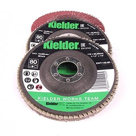 Kielder 115mm Flap Disc 80 Grit (3 Pack)