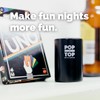 Pop-the-Top Beer Bottle Opener (Black): Automatic Bottle Cap Opener, Push