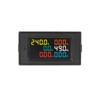 Taikemeti Electric Power Detector Multi-function Meter (AC 40-300V 100A) LCD