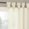 No. 918 Reman 2-Pack Twist Tab Linen Texture Semi-Sheer Tab