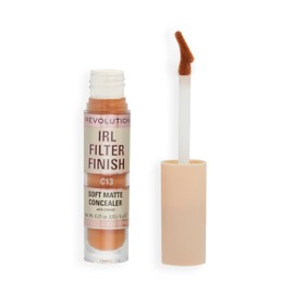 Revolution, IRL Filter Finish Concealer, Full Coverage, Oil-Free, Long-Lasting & Lightweight Formula, Infused with Hyaluronic Acid, Vegan & Cruelty-Free, C13, 0.21 oz