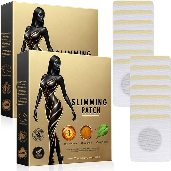 Bee Venom Slimming Plasters, 2 Boxes Bee Venom Plasters, Bee