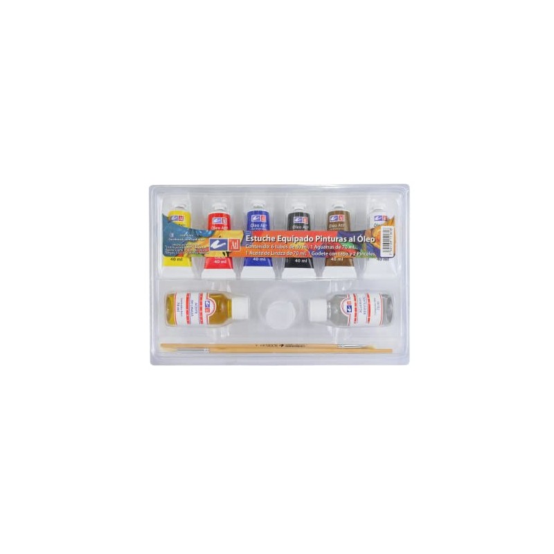Estuche Pintura P/Oleo Atl T-14 (M3) Est