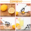Lemon Squeezer Juice Squeezer YANHAO Stainless Steel Unbreakable Suitable for