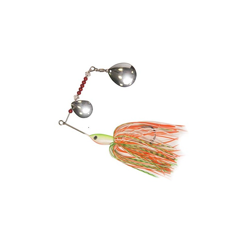 FISHIN ADDICT 100mm / 20g (0.5oz) Spinbait fishing lure BLANCO