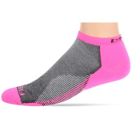 Thorlos Experia Multi-Sport Thin Padded Low Cut Sock Sockshosiery, Electric Pink/black, Small