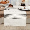Sleek Dash and Stripe Table Runner