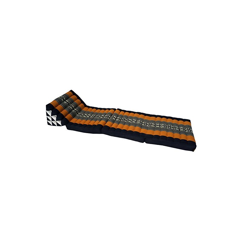 GURU SHOP Thai Cushion, Triangular Cushion, Kapok, Day Bed with