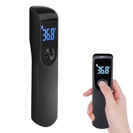 termometro digital,termómetro digital infrarrojo Con pantalla LED | Termómetro Digital de Temperatura de Bolsillo Ultra Portátil,negro Puedes usarlo directamente tras compra Tres colores