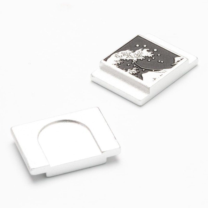 Kanagawa Wave Camera Hot Shoe Protective Cover Shutter Button for