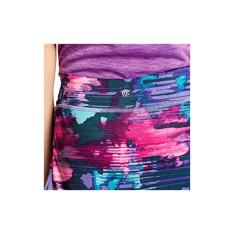 C9 Champion Falda de Rendimiento para niña, Digi Abstract Azul