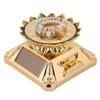 Solar Showcase 360 Rotating Turntable Watch Phone Jewelry Ring Display