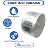 ASSUREPAK Narrow Profile Produce Roll Bags with Extended plastic core