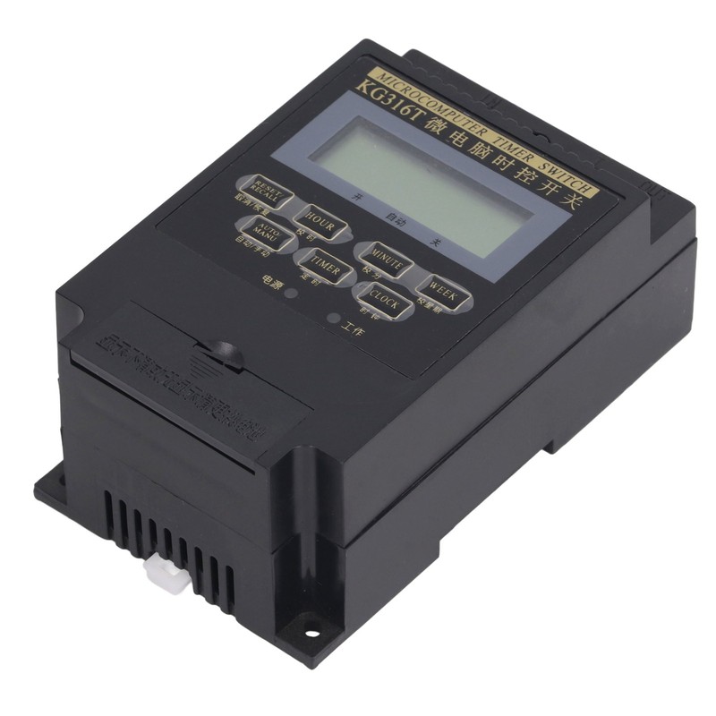 Time Switch Mechanical Timer Auto Controller Power Off Memory 25A