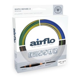 AIRFLO Sixth Sense 2 DI3 Sinking Fly Line 7/8 wt Dark Green