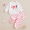 Toddler Infant Baby Girl Fall Winter Outfit 0-3 Years Long