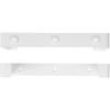 Vent Systems 4 Pack 220 x 90mm Plastic Wall Mount