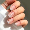 Semi Cured Gel Strips Nail Art Sticker Wrap Glitter
