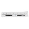 150PCS Eyebrow Stencil Ruler Clear Scale Transparent Eyebrow Shape Positioning