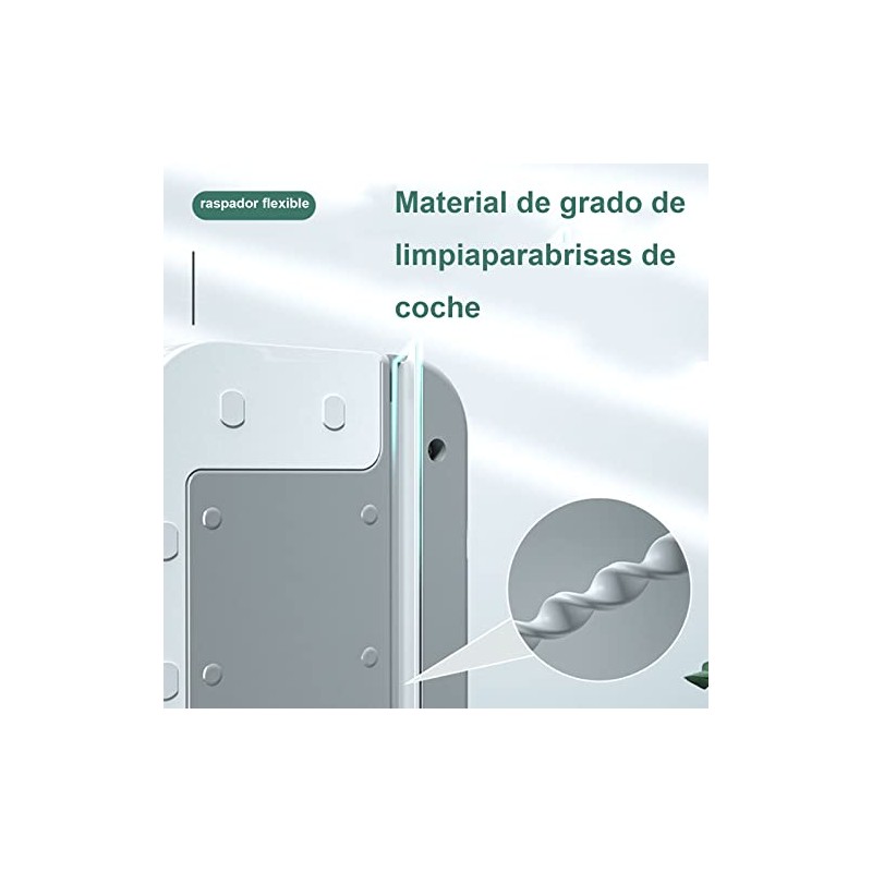 Limpiavidrios Magnético para Ventanas 3-15 mm con Cuerda 2,4 m