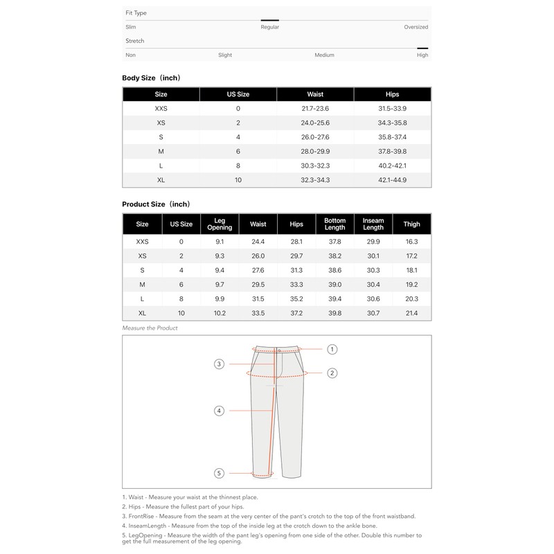 CIDER Flare Leggings for Women Low Waist Flared Trousers Jersey