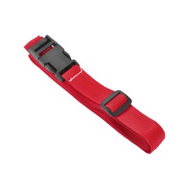 M METERXITY 1PC Luggage Strap- Travel Luggage Accessories Adjustable Suitcase Belt with Quick Release Buckle for Travel 1.5 M Red