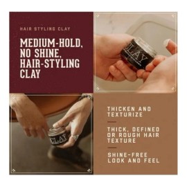 18.21 Man Made Cera Modeladora En Arcilla Sweet Tobacco 60ml