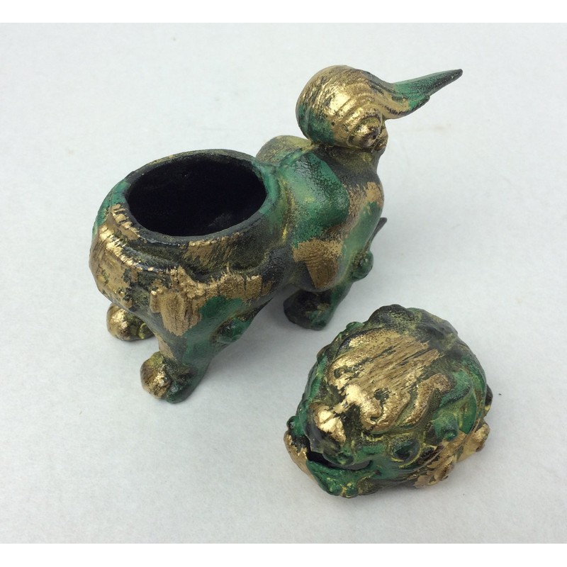 Oda Kowonware Incense Burner Fukutoku Lion (Small) 76-09