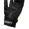 Nerve Sporty Handschuhe, Schwarz/Gelb, 11