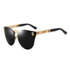 Dollger UV400 - anteojos de sol con diseño de calavera,