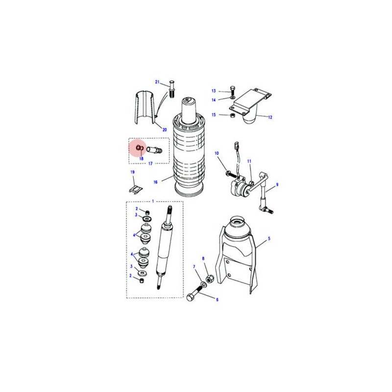LAND ROVER RANGE ROVER CLASSIC & P38 COLLET AIR PIPE