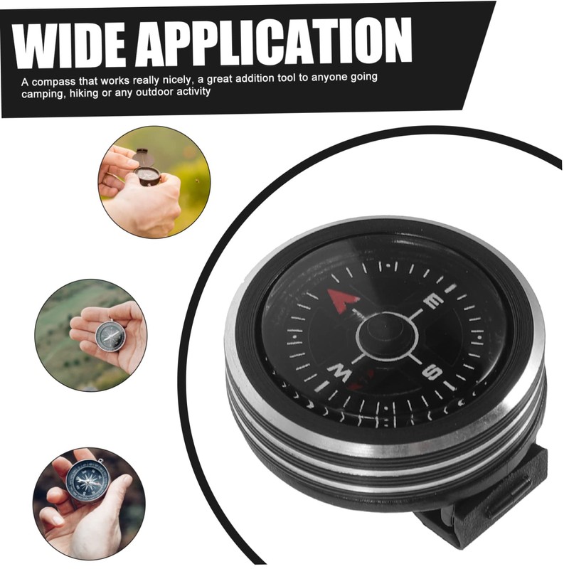 Outanaya Survival Compass Watch Multi-Function Outdoor Compass for Camping Hiking