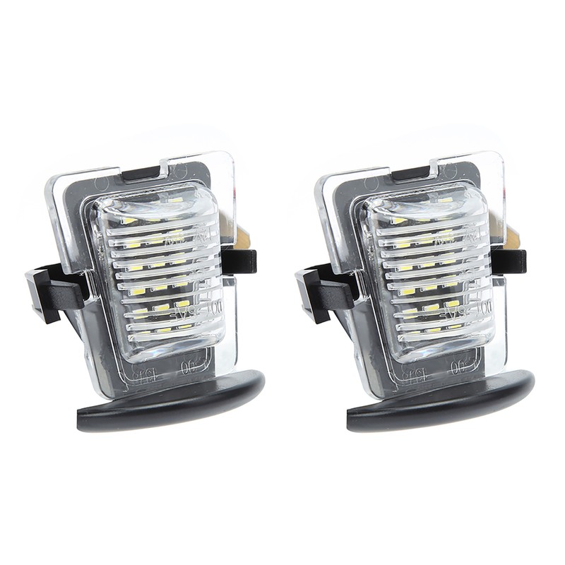 Pair of LED License Number Plate Lamp Light Fit for