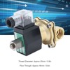 Solenoid Valve 2 Way Normally Open Brass Diaphragm Type Tools