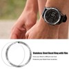 Lamshaw for Garmin Fenix 8 Bezel Ring, Reinforced Metal Frame