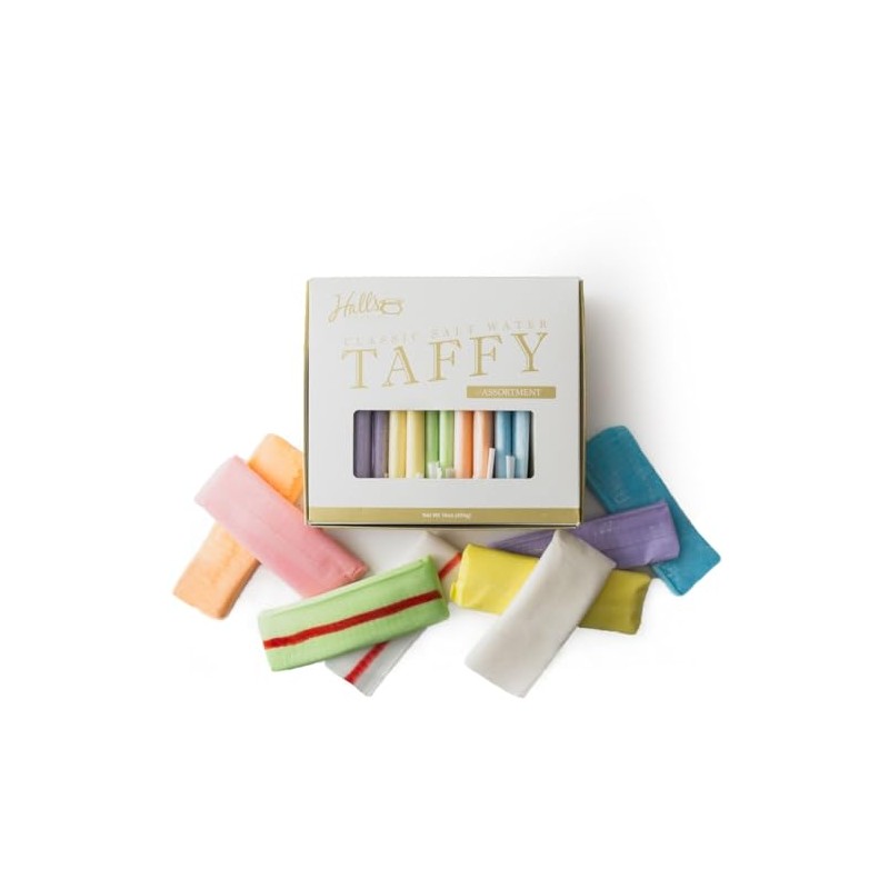Hall's Assorted Salt Water Taffy, 16 oz