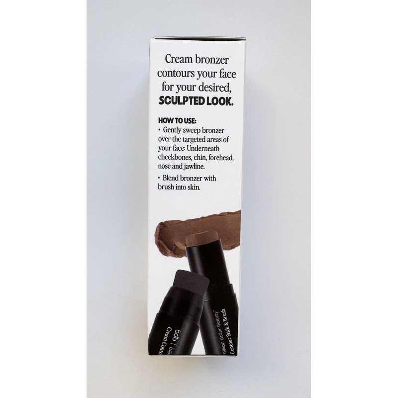 BDB Billion Dollar Beauty Cream Contour Stick & Brush 0.29oz/8.5g