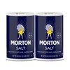 Morton Plain Salt, (26 oz), 2-Pack - All-Purpose, Non-Iodized Salt,