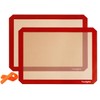 Twolights Backmatte aus Silikon, Anti-Haft, Backpapier, ohne BPA, 40 x