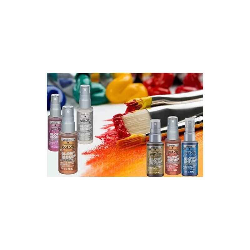 got2b GLOW'RIOUS Metallic Shimmer Hair Glitter & Body Glitter Duel