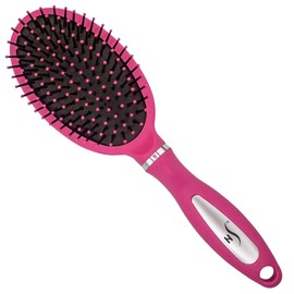 Herstyler Hair Detangler Brush - Detangling Brush For Thick Hair - Blow Dry Brush For Curly Hair - Detangler Hair Brush for All Hair Types - Pink