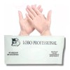 Lobo Caja Guantes 50pz Vinil Transparentes Talla Grande