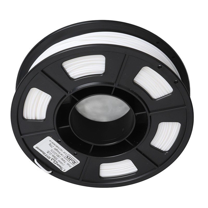 3D Printer Filament White 1.75mm 8.8oz Net Weight 180 to