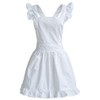 LilMents Petite Maid Ruffle Retro Apron Kitchen Cooking Cleaning Fancy