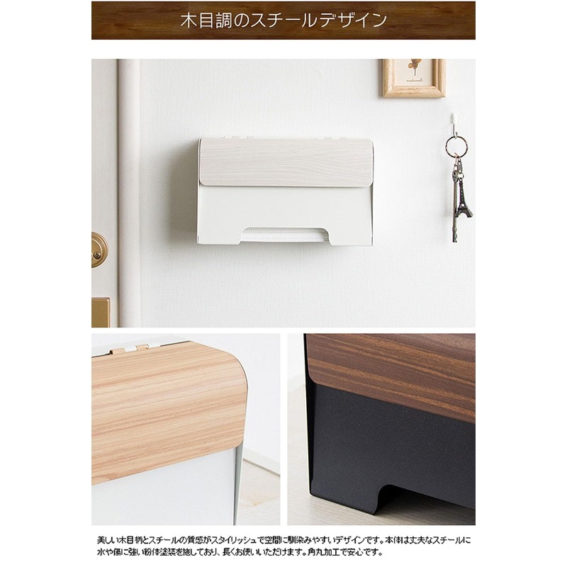 Miyatake Seisakusho MC-1400M Mask Case for Magnetic Entrance Door, White