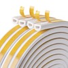 CloudBuyer Door Weather Stripping, Soundproof Insulation Seal Strip for Windows